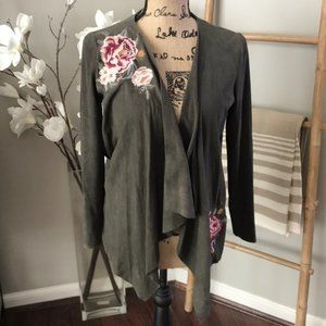 Johnny Was Dragon Suede Jacket